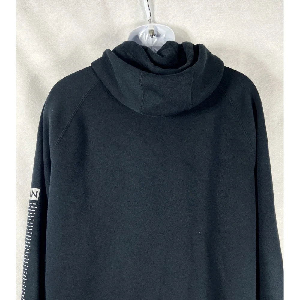 Air Jordan Hoodie Men's Large Black Full Zip Graphic 23 Long Sleeve Sweatshirt